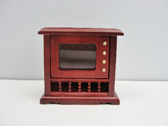 1950s style television dollhouse miniature furniture choose style