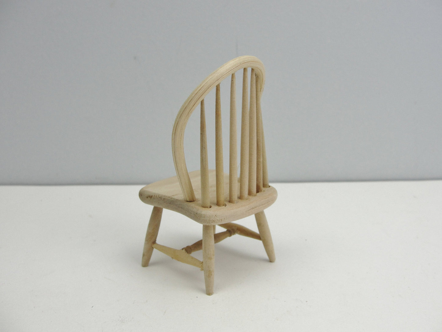Dollhouse furniture Windsor back dining chair