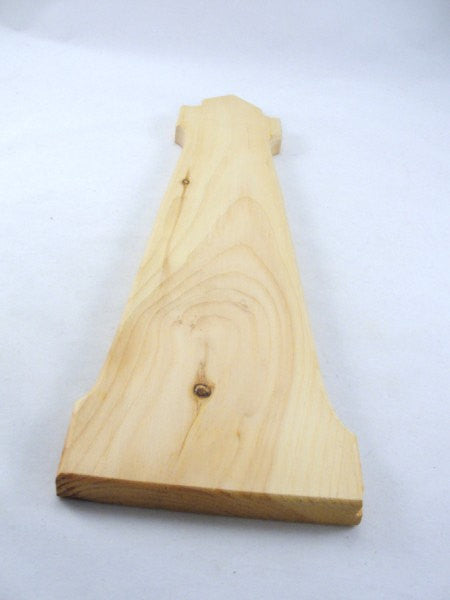 Wooden lighthouse cutout, large lighthouse cutout, handmade - Wood parts - Craft Supply House