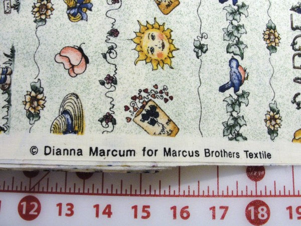 Dianna Marcum garden theme cotton fabric - Fabric - Craft Supply House