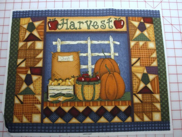 Fall harvest fabric for wall quilt or pillow - Fabric - Craft Supply House