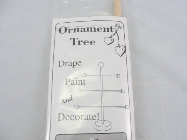Ornament tree kit DIY unfinished wood parts - Wood parts - Craft Supply House