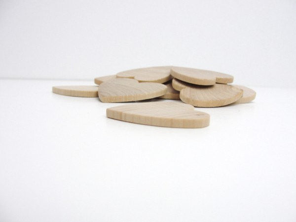 Wooden hearts 1 1/2 inch (1.5") wide 1/8 inch thick - Wood parts - Craft Supply House