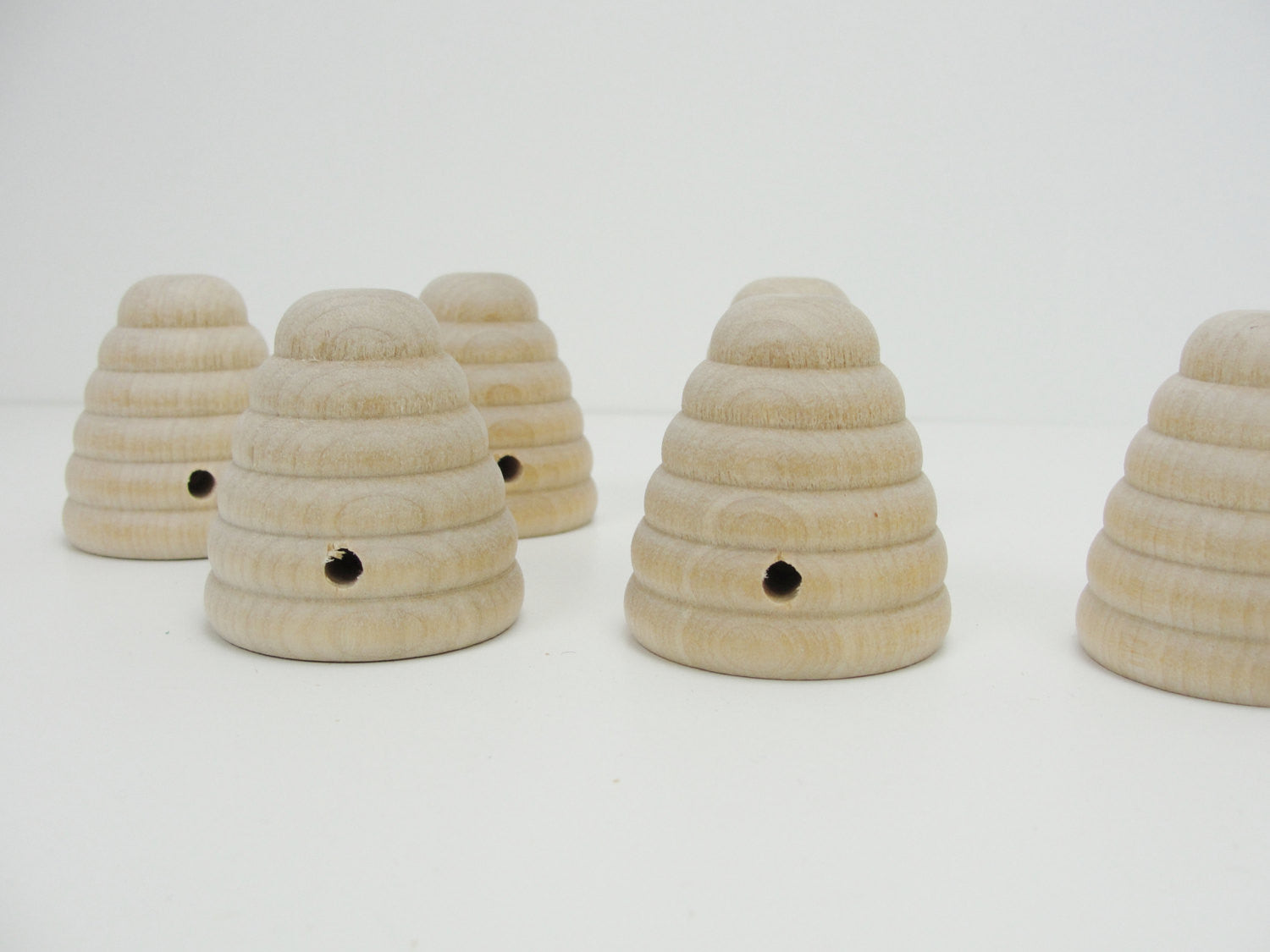 Wooden beehive set of 6 - Wood parts - Craft Supply House