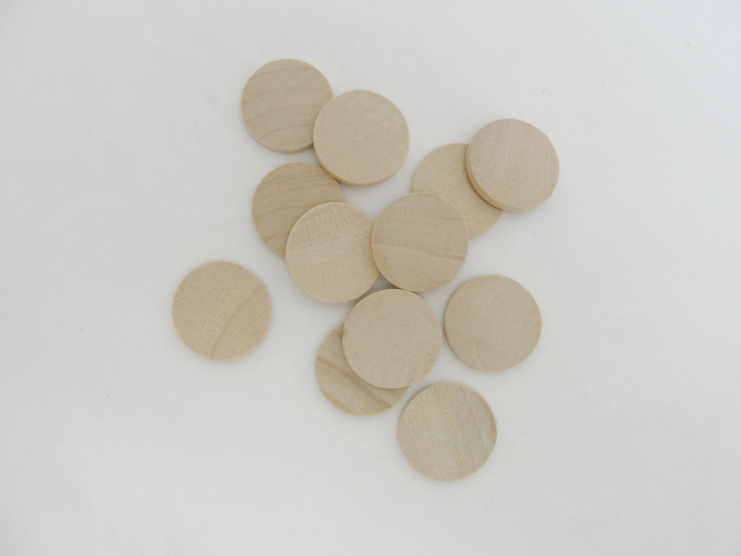 Wooden Circle disc 1" x 1/8" thick - Wood parts - Craft Supply House
