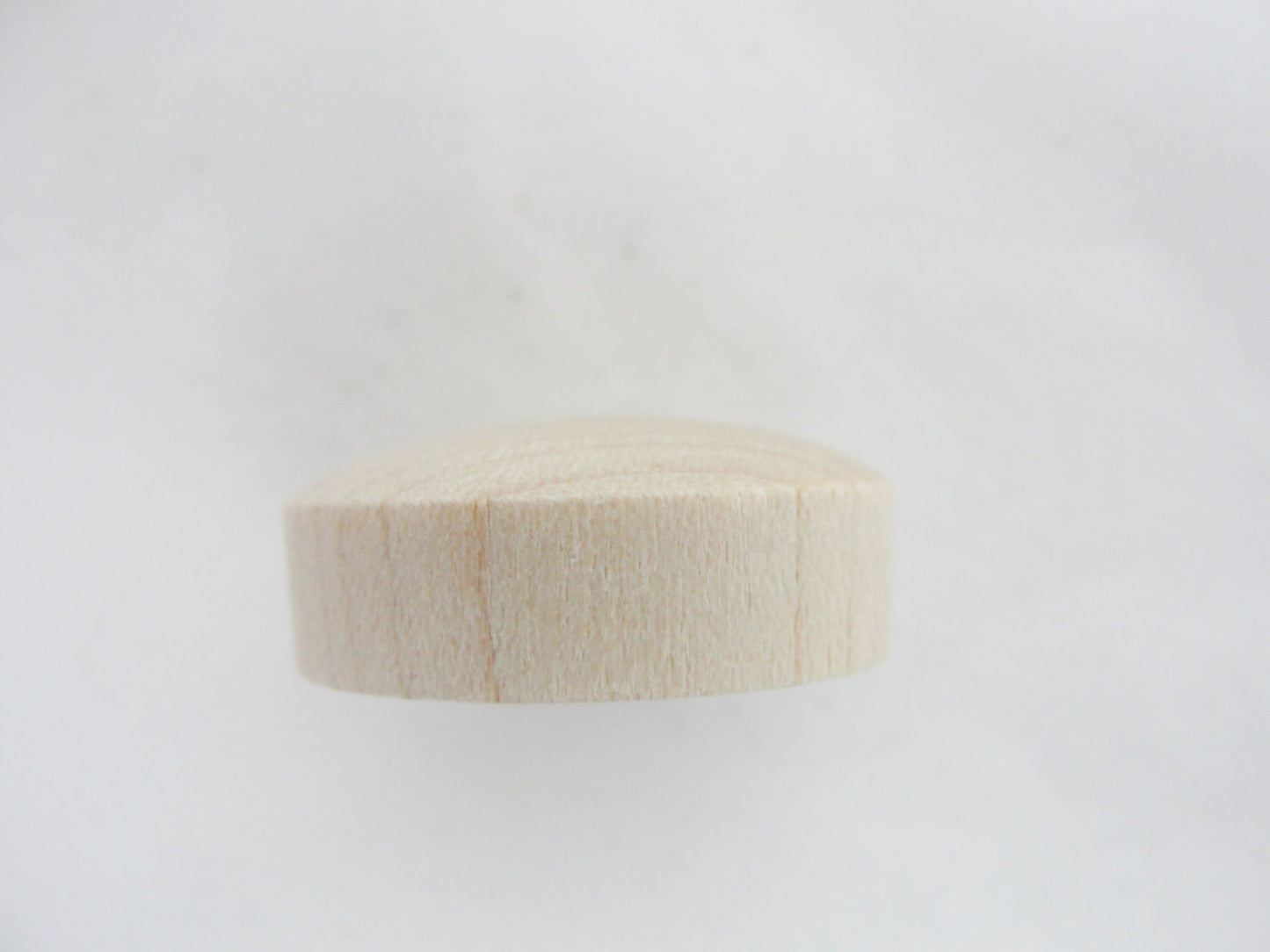 1" round head birch Button plug set of 12 - Wood parts - Craft Supply House