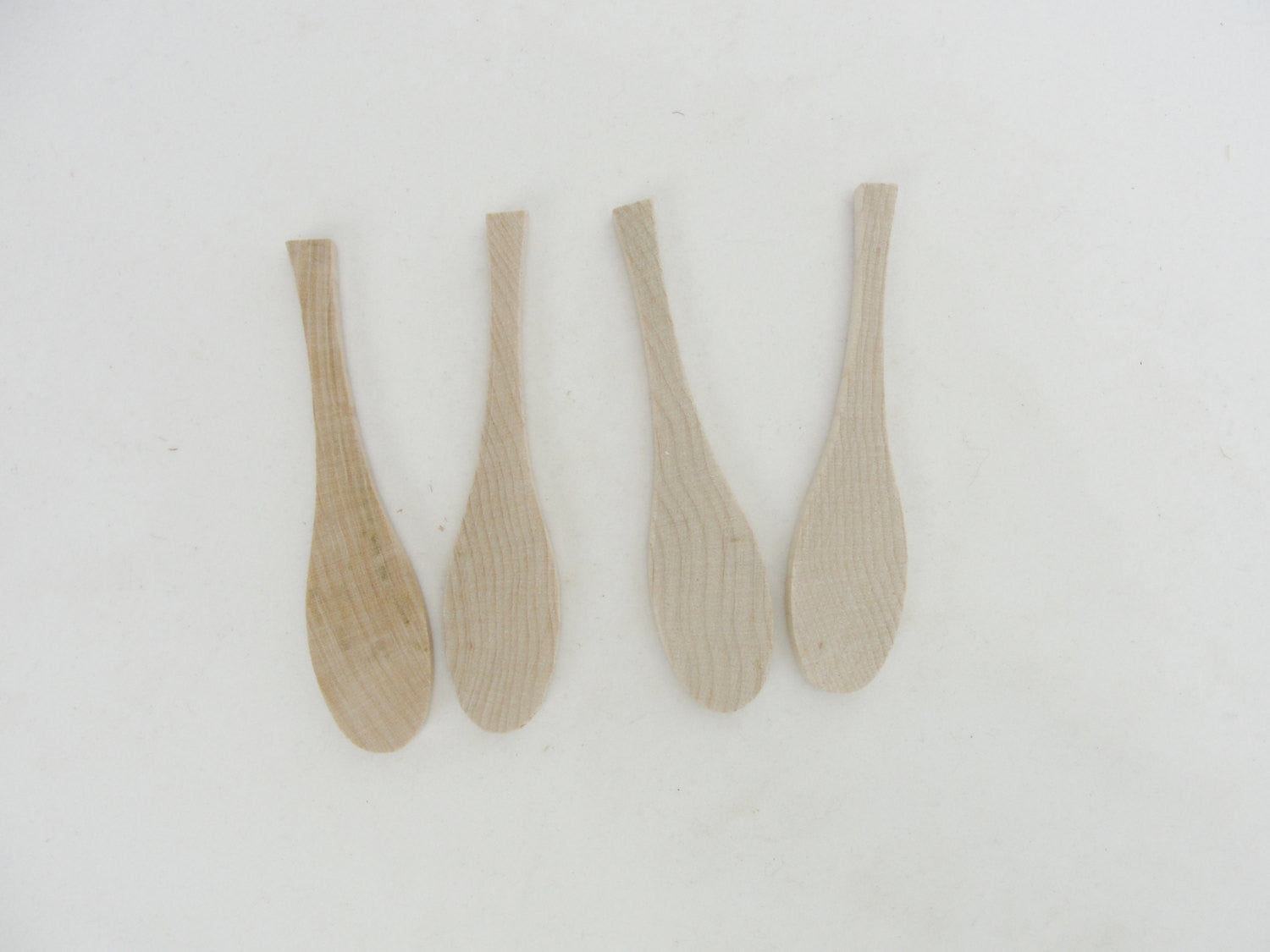Mini paddle, mini oar, set of 4 - Wood parts - Craft Supply House