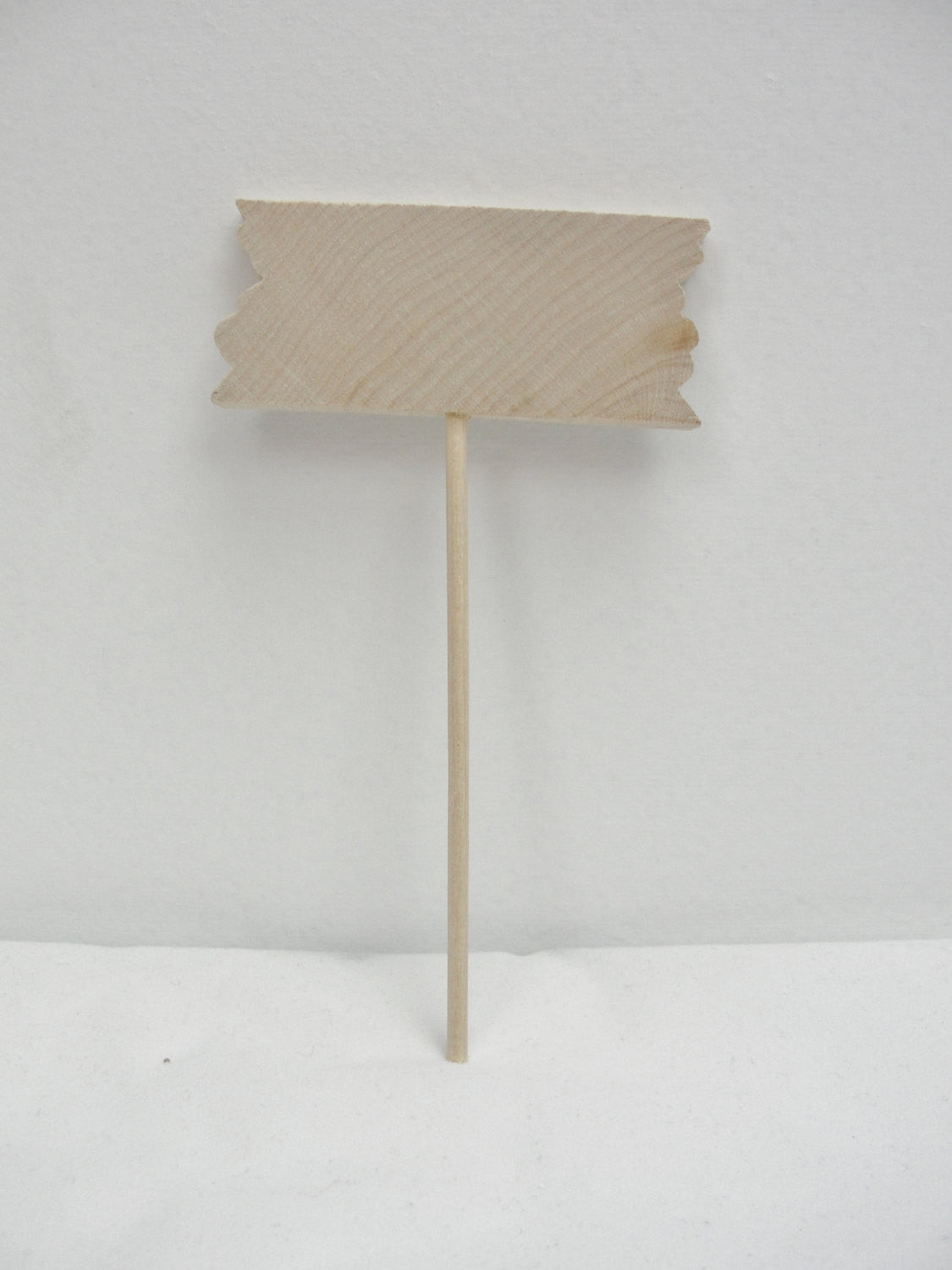 Small wooden sign plant stake set of 5 - Wood parts - Craft Supply House