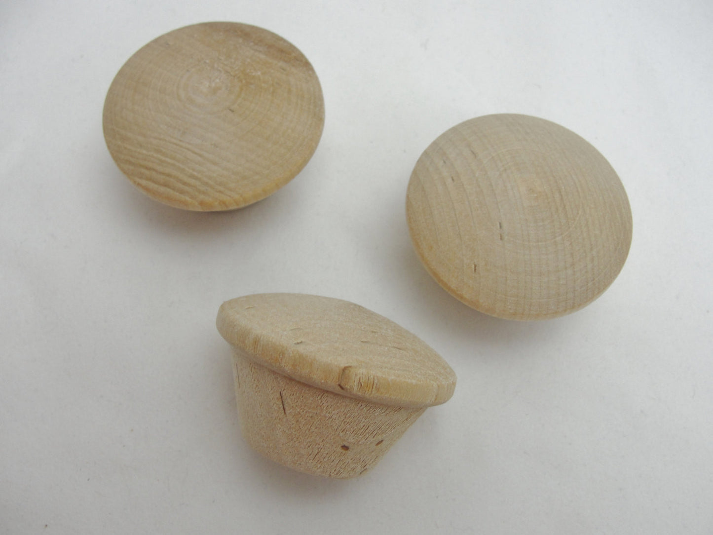 Miniature wooden cupcake set of 3 - Wood parts - Craft Supply House