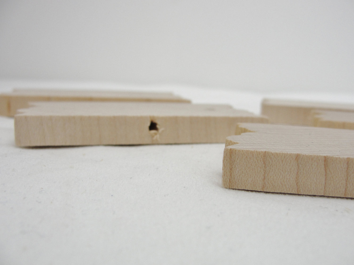 Small wooden sign plant stake set of 5 - Wood parts - Craft Supply House