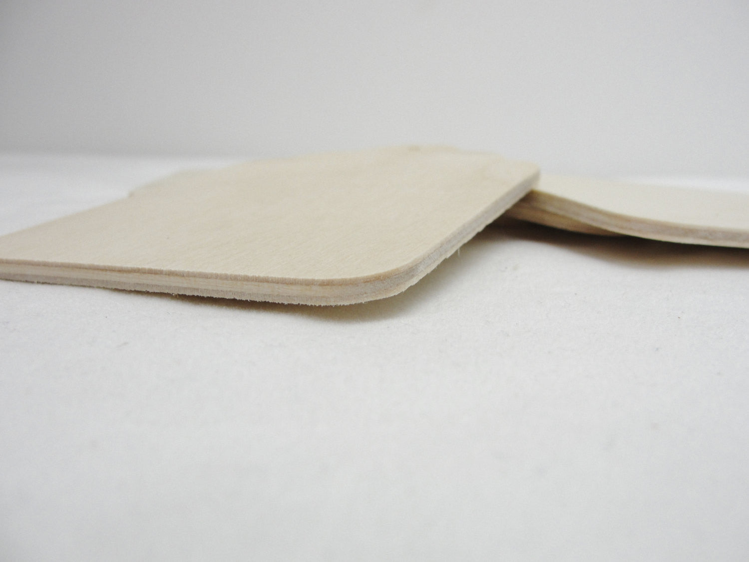 Wooden gift tag set of 5 - Wood parts - Craft Supply House