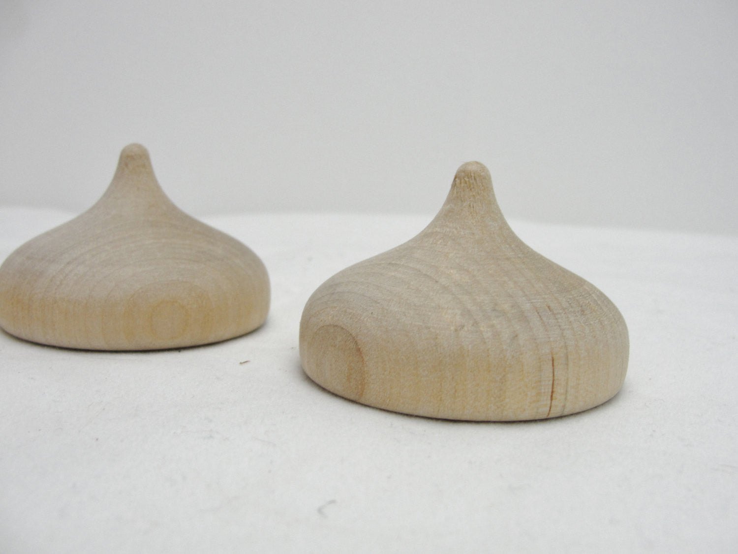 Large wooden chocolate chip set of 3 - Wood parts - Craft Supply House