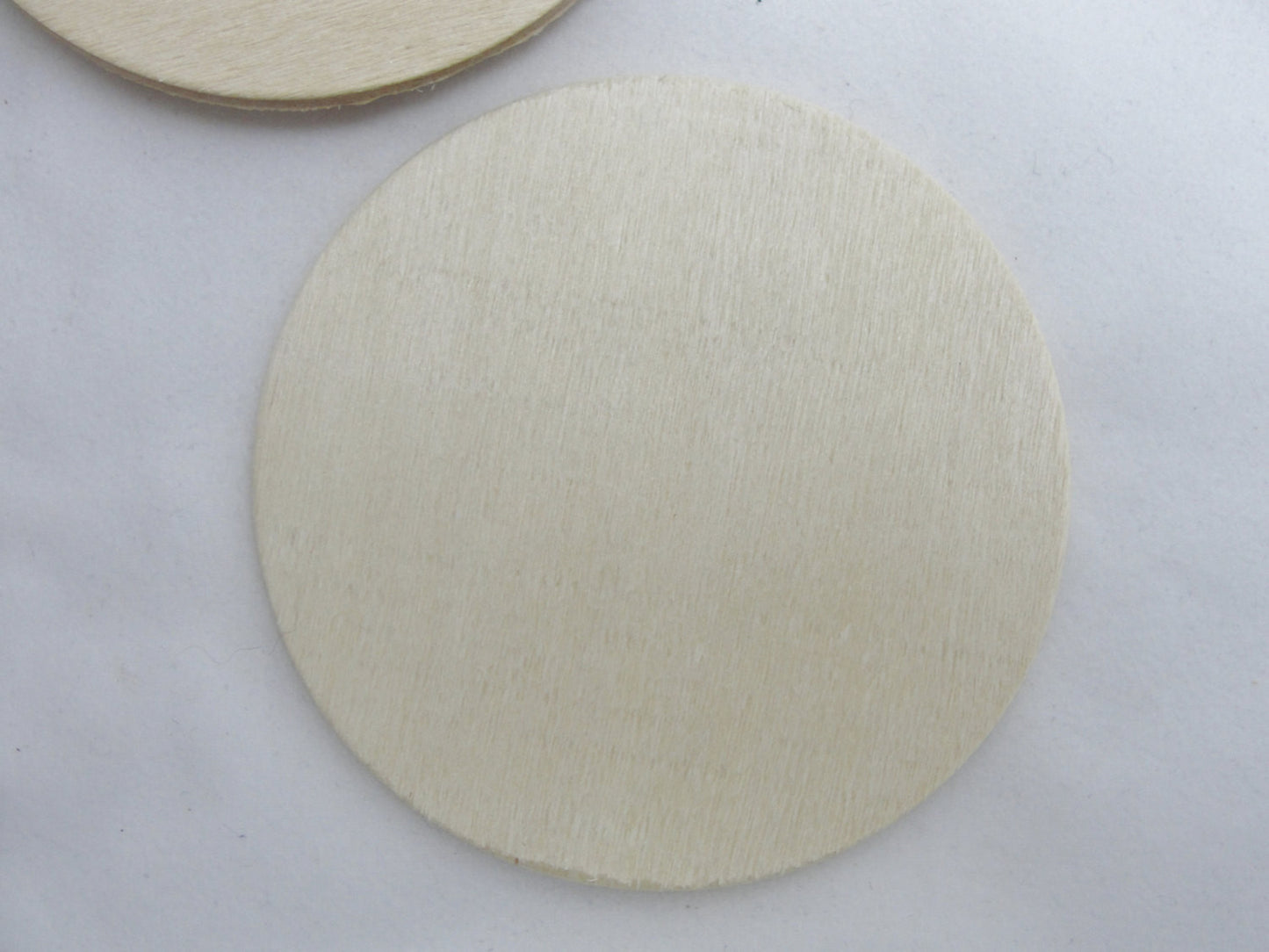 3 inch wooden circle disc 1/8" thick - Wood parts - Craft Supply House