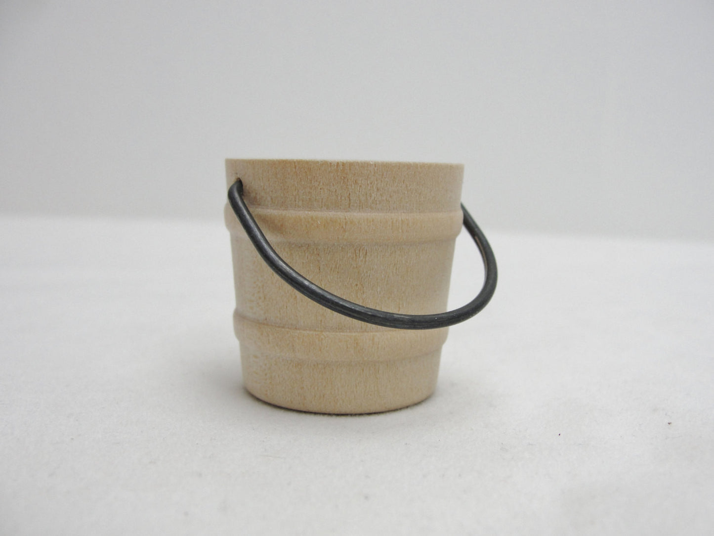 Miniature wood bucket - Wood parts - Craft Supply House