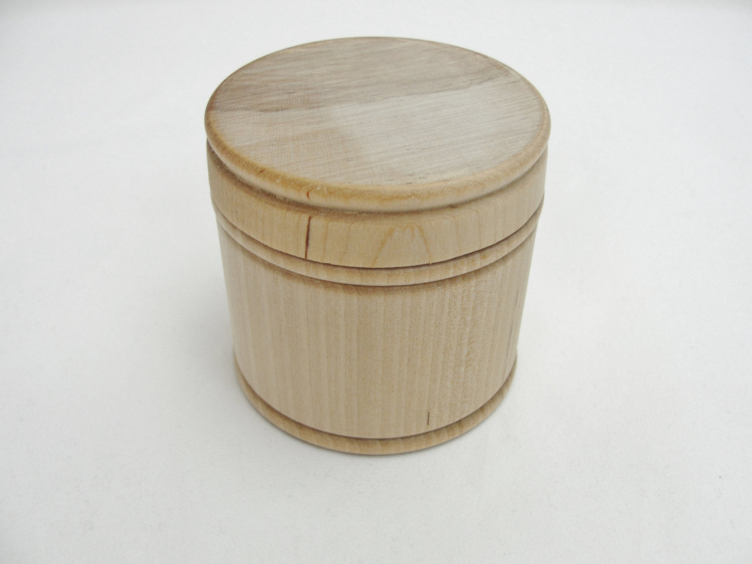 Wooden spice jar or rosary box - Wood parts - Craft Supply House