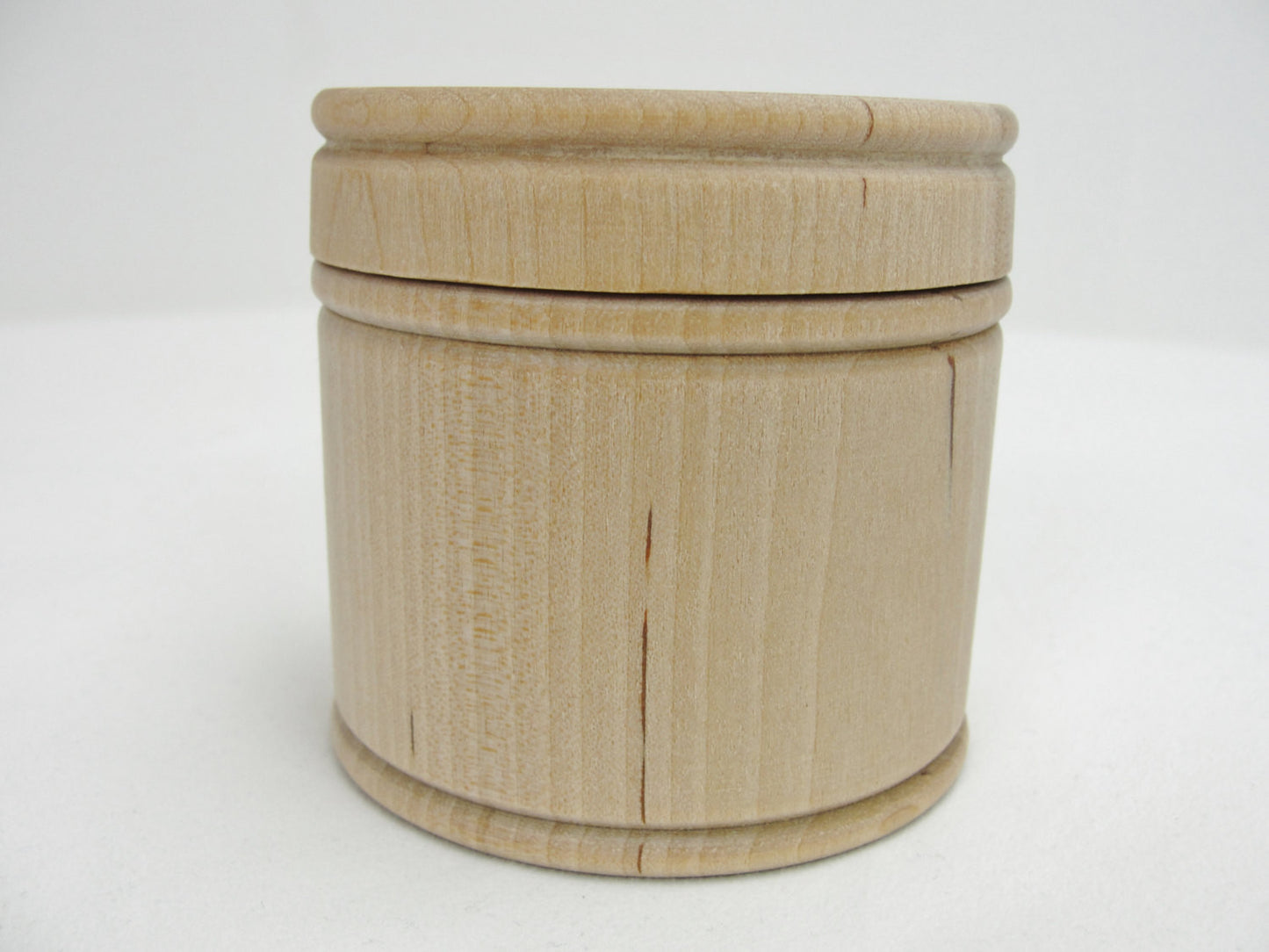 Wooden spice jar or rosary box - Wood parts - Craft Supply House
