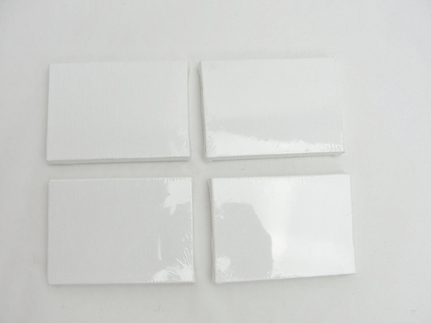 Mini artist canvas ACEO size 2 1/2" x 3 1/2" set of 4 - Mixed Media Art Supplies - Craft Supply House