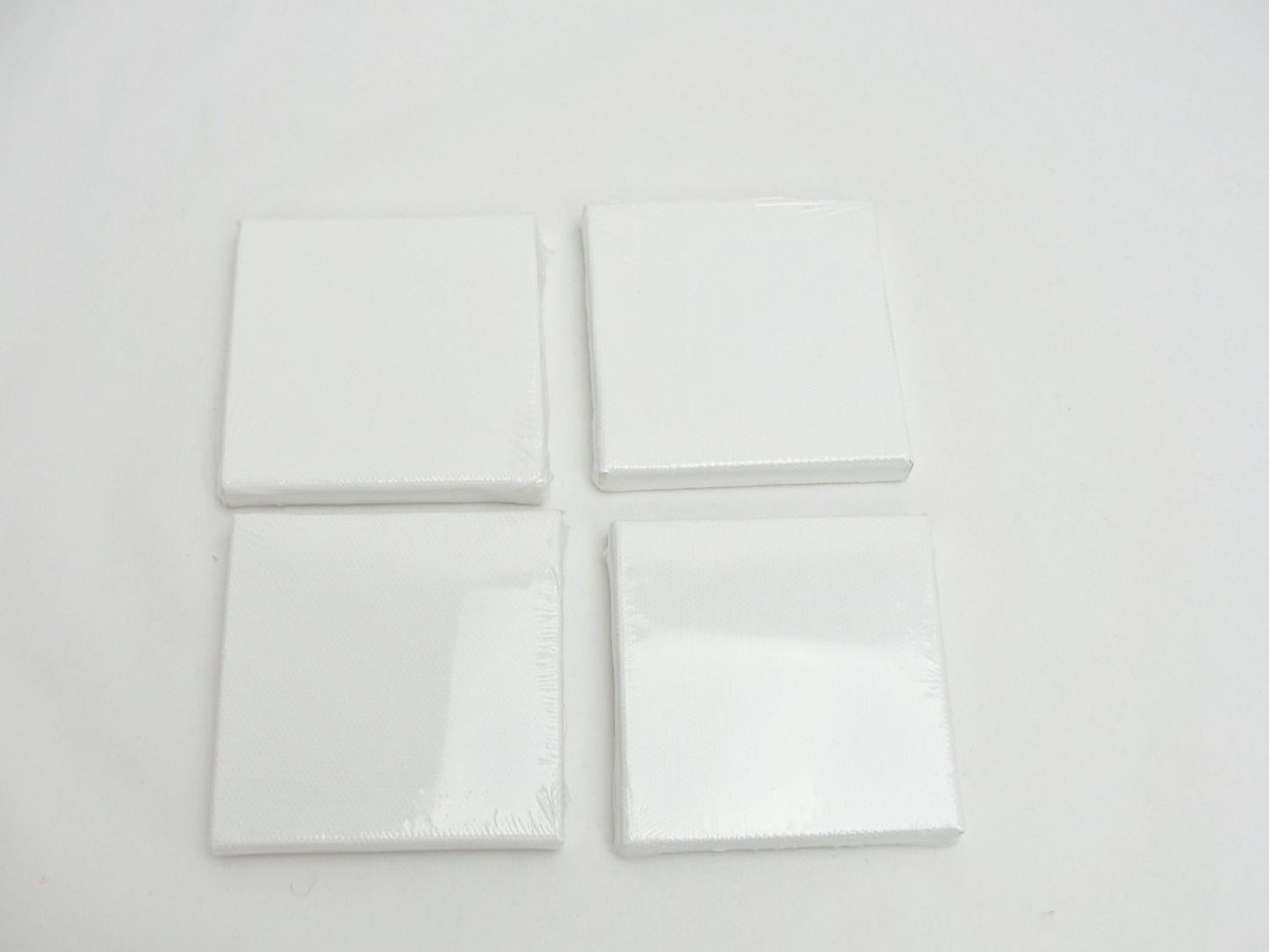 Mini artist canvas 3" x 3" set of 4 - Mixed Media Art Supplies - Craft Supply House