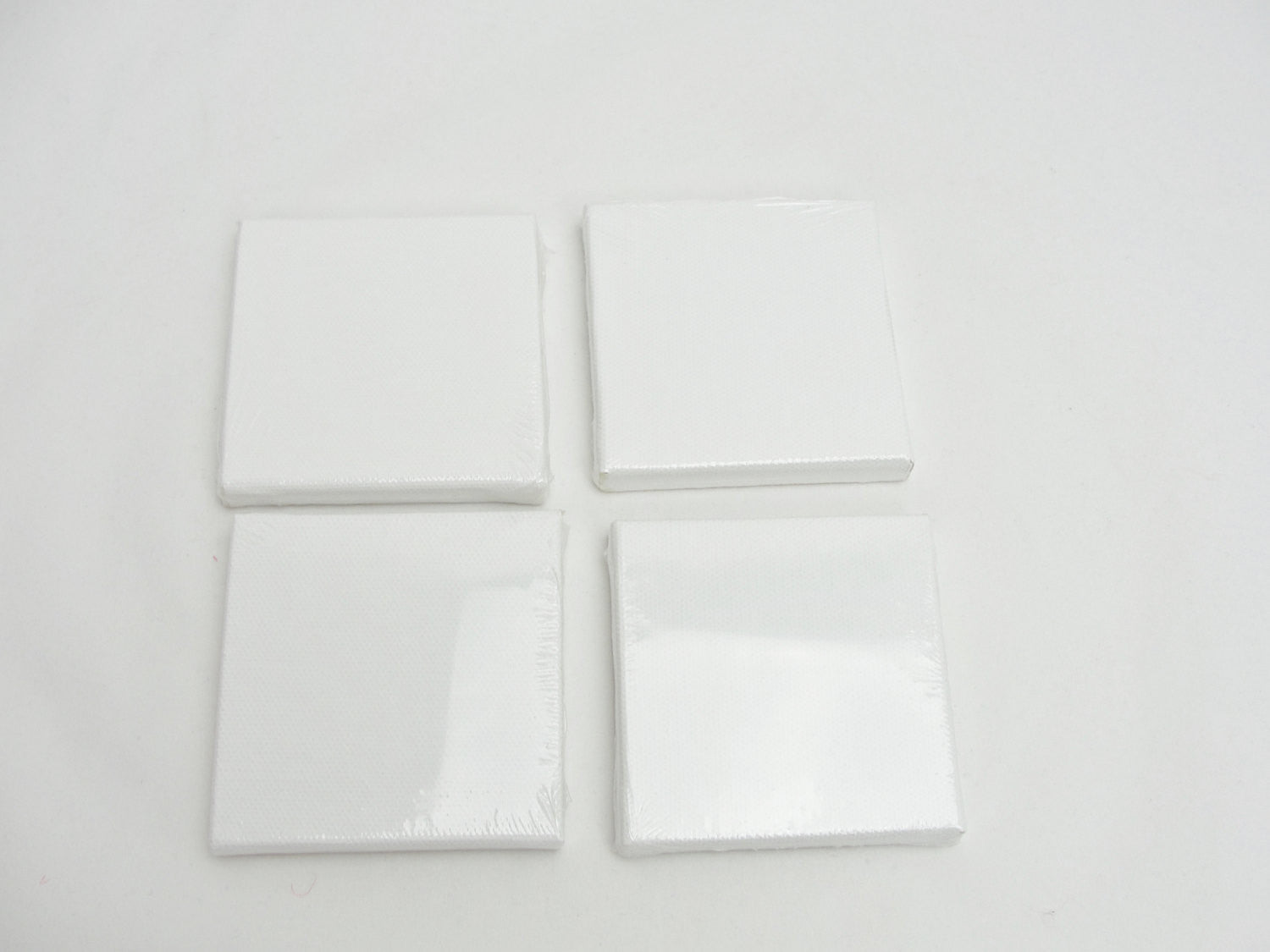 Mini artist canvas 3" x 3" set of 4 - Mixed Media Art Supplies - Craft Supply House